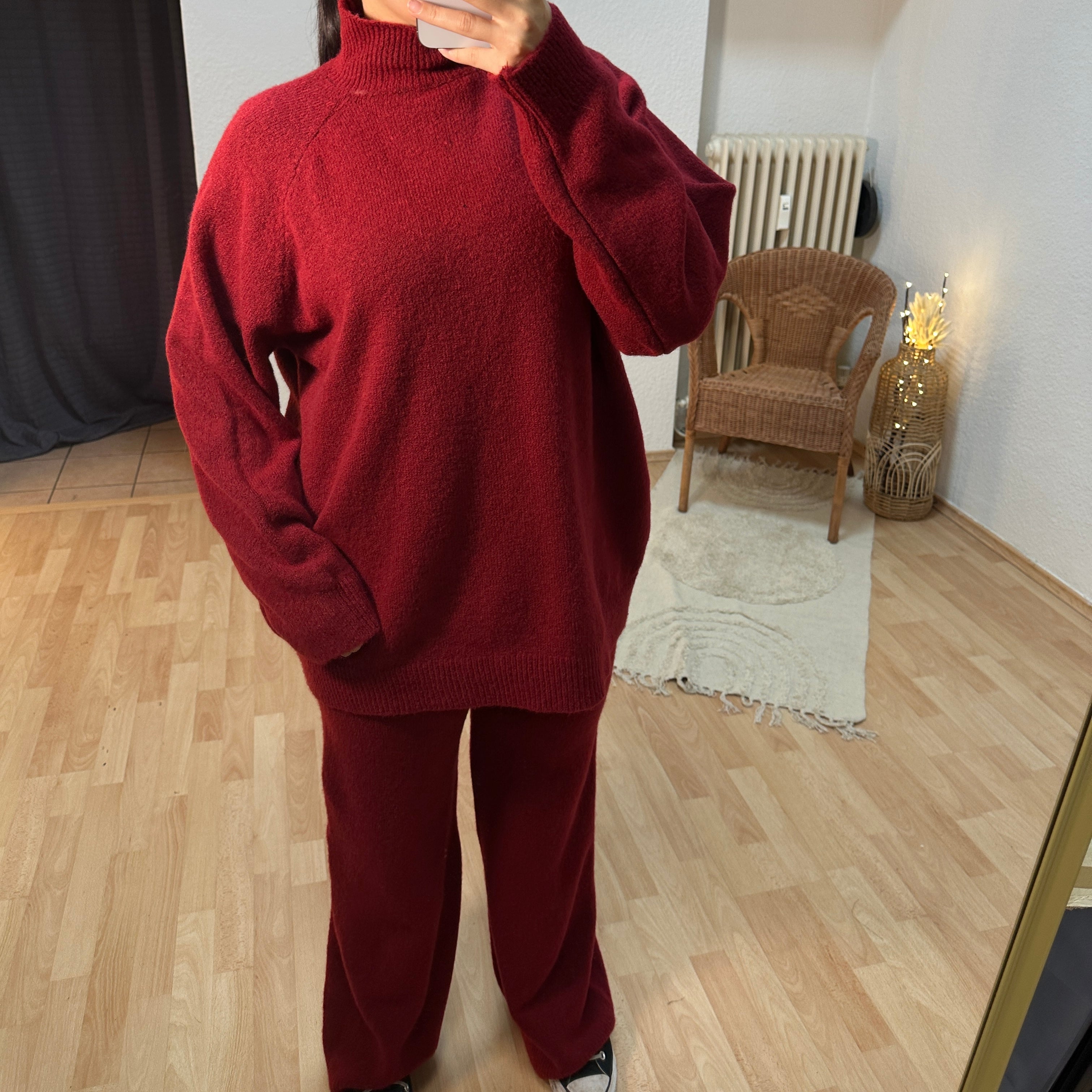 Bordeaux Knit Set