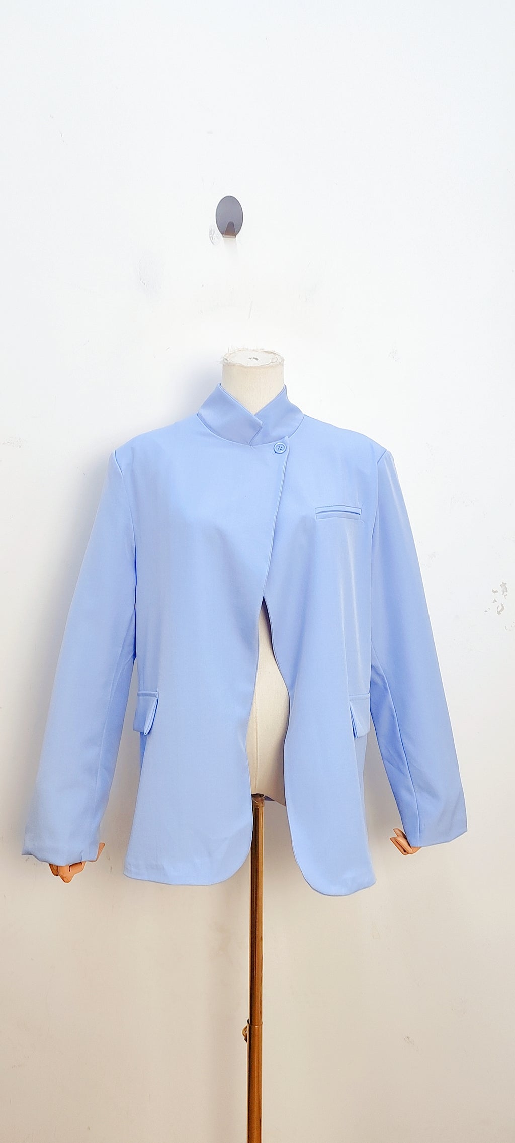 Blazer mit Knopfdetail