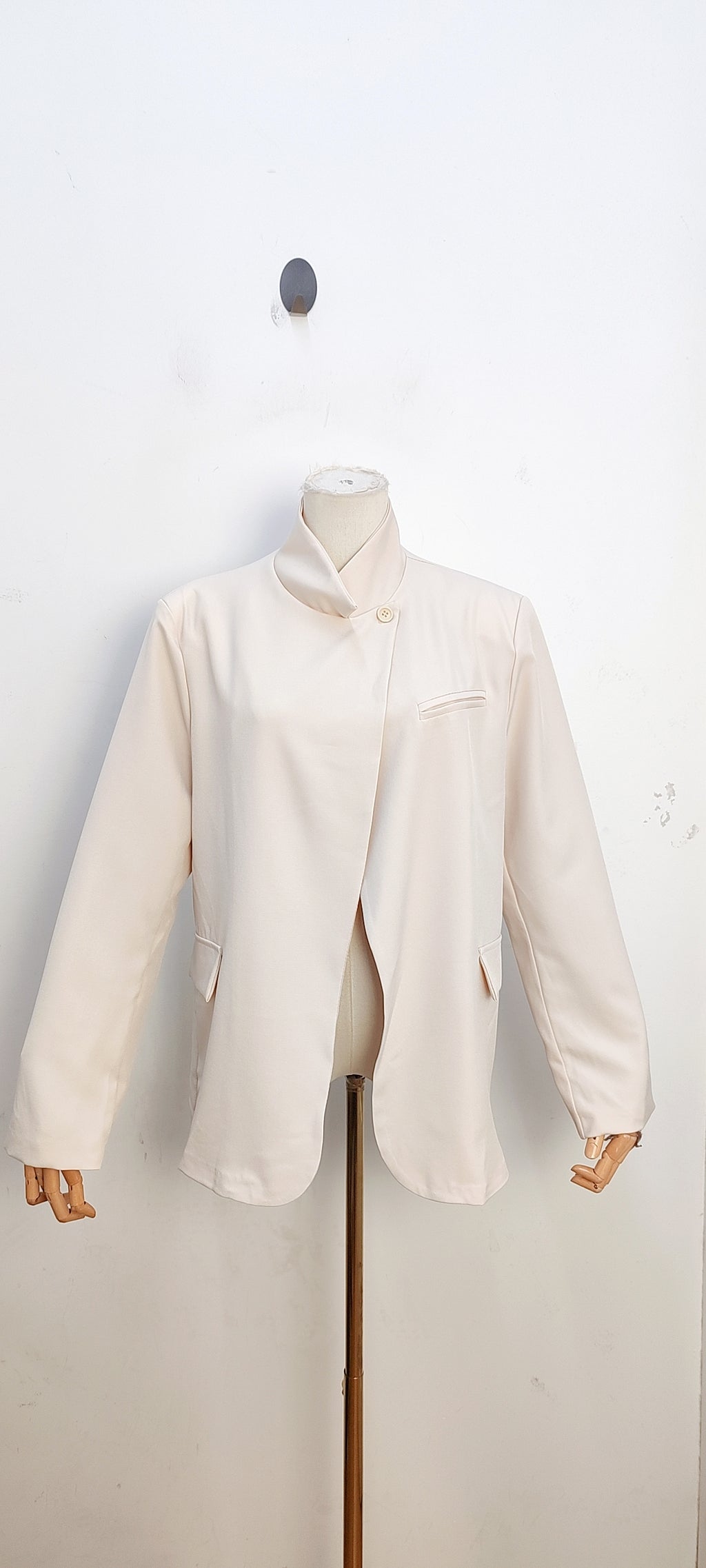 Blazer mit Knopfdetail