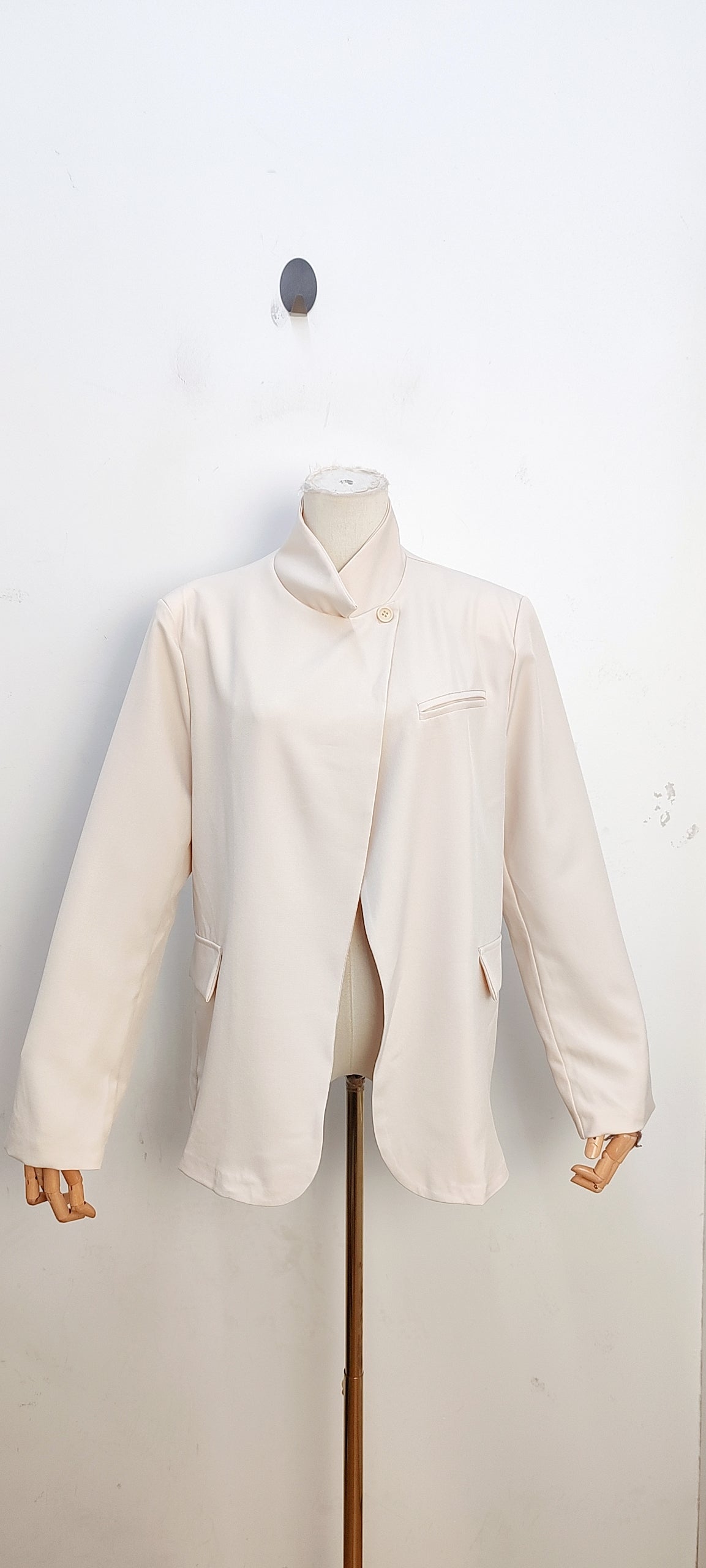 Blazer mit Knopfdetail