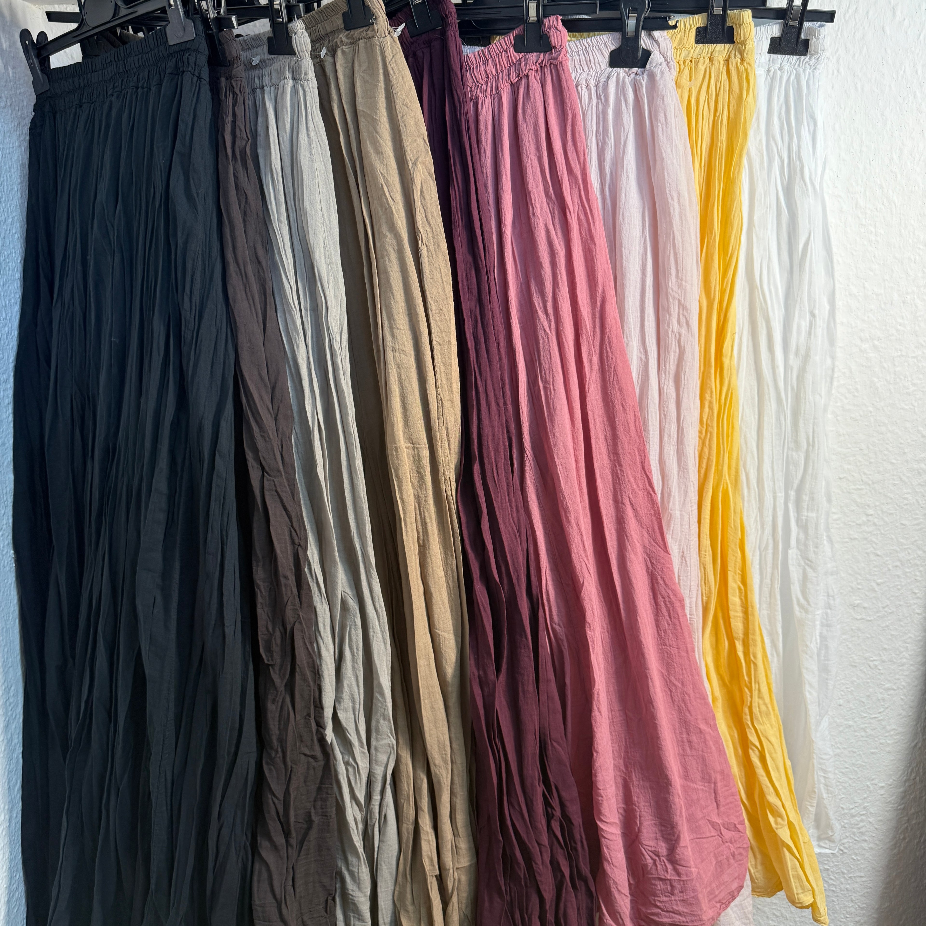 Crinkle Maxi Skirt