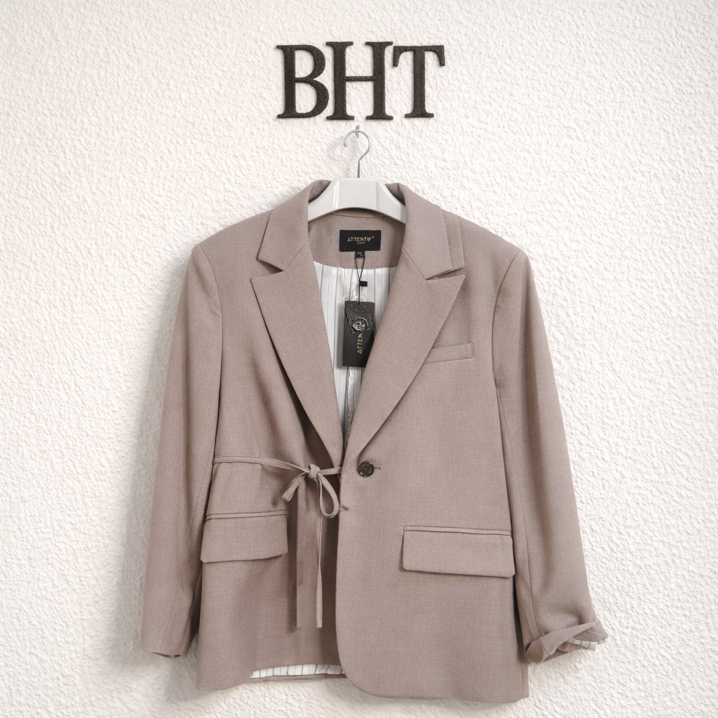 Wrap Detail Blazer