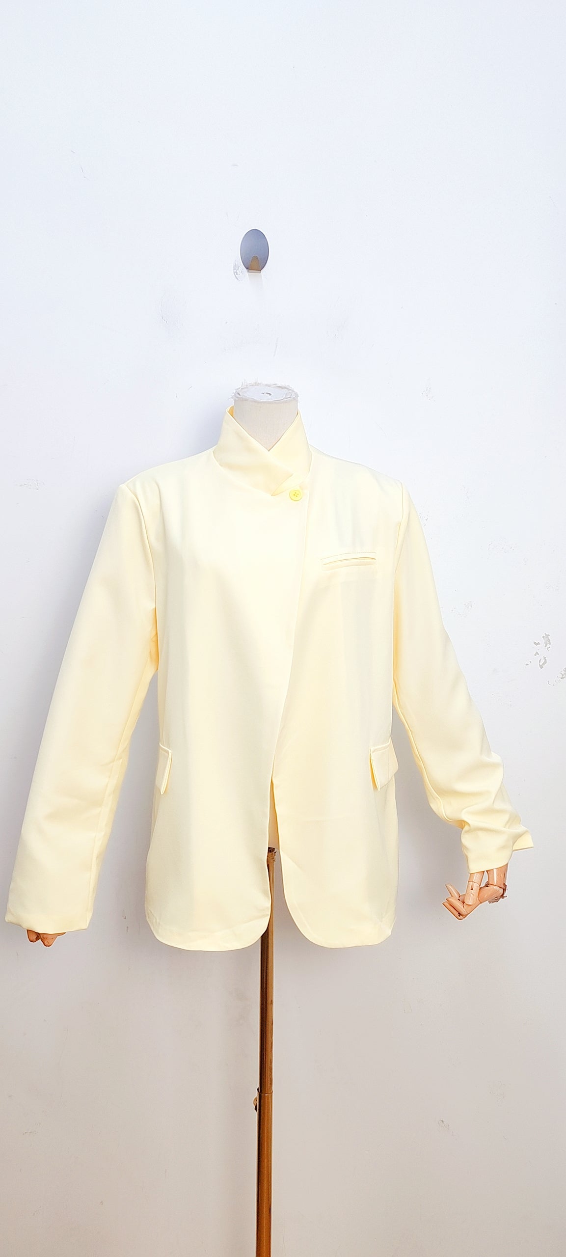 Blazer mit Knopfdetail