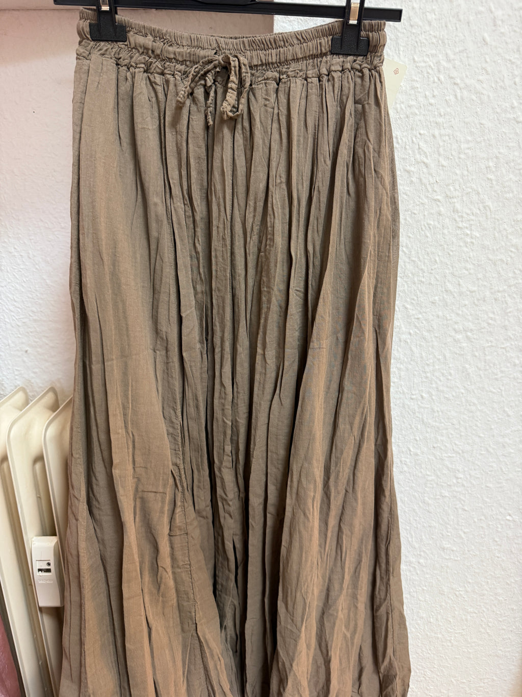 Crinkle Maxi Skirt