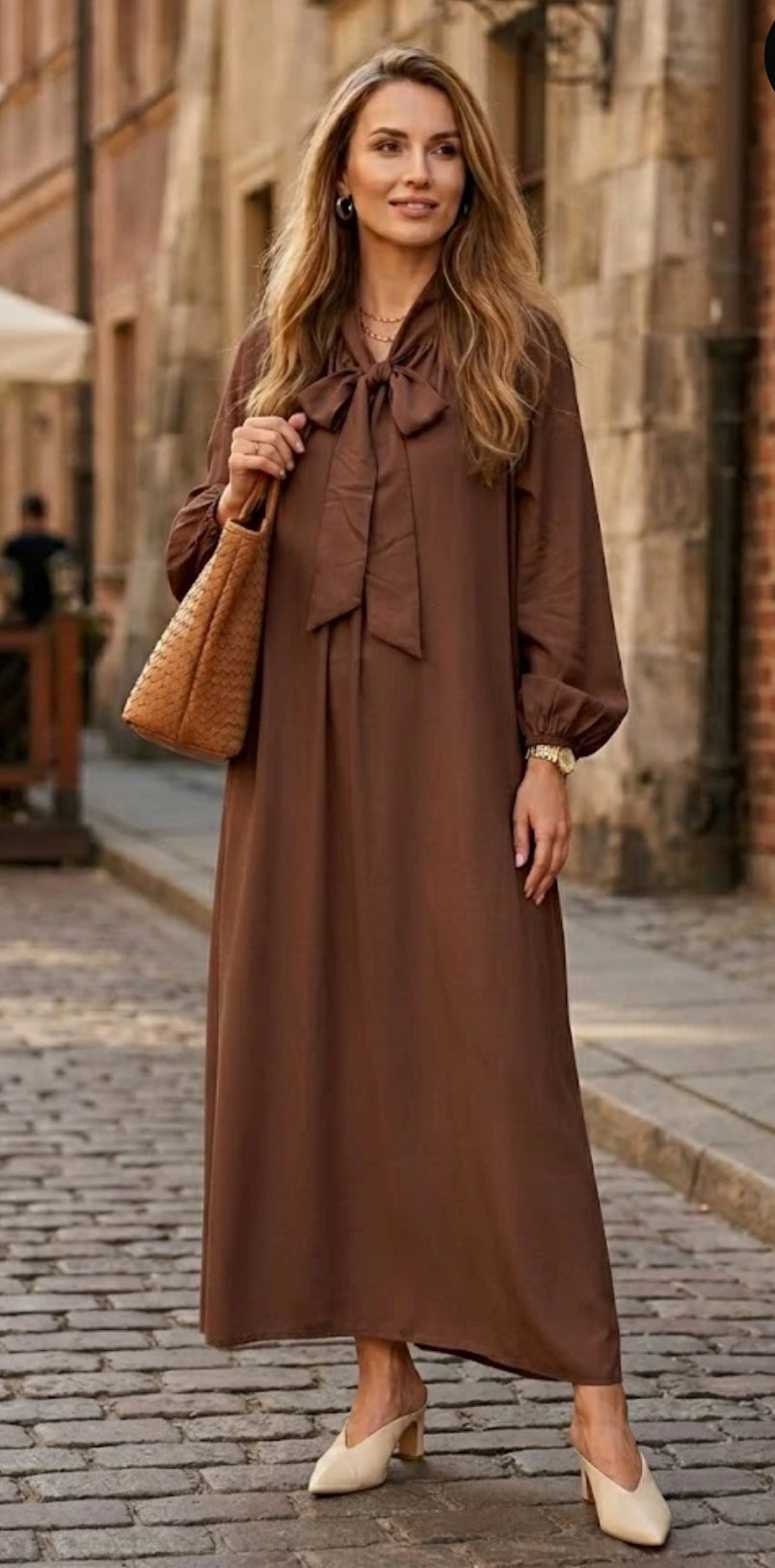 Schleifen Kleid