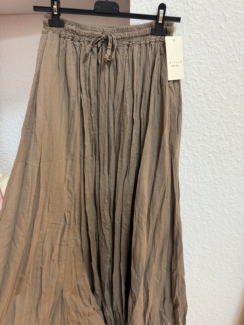 Crinkle Maxi Skirt