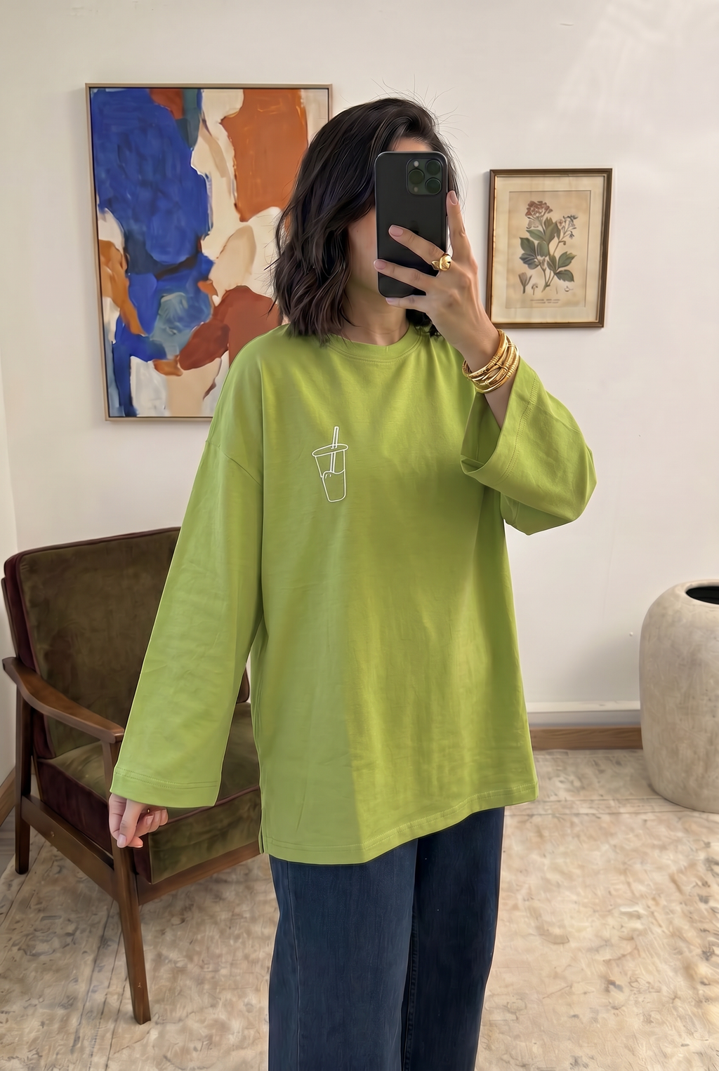 Basic Shirt Matcha