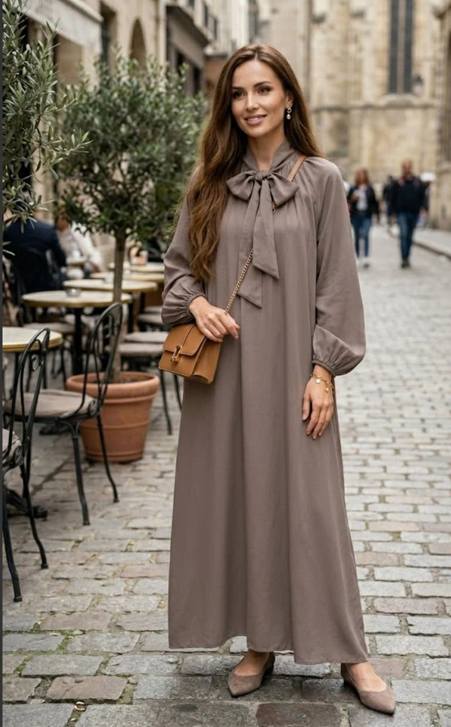 Schleifen Kleid