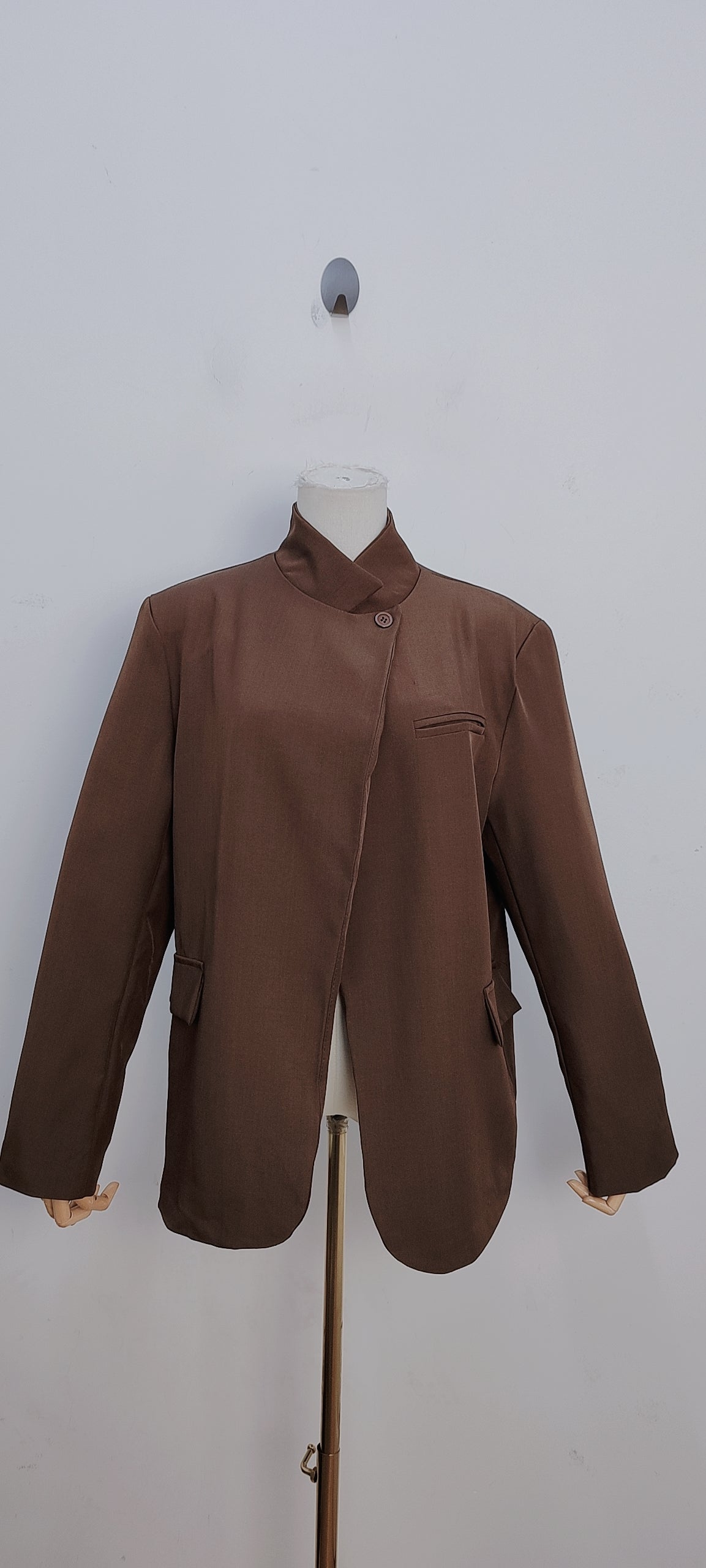 Blazer mit Knopfdetail