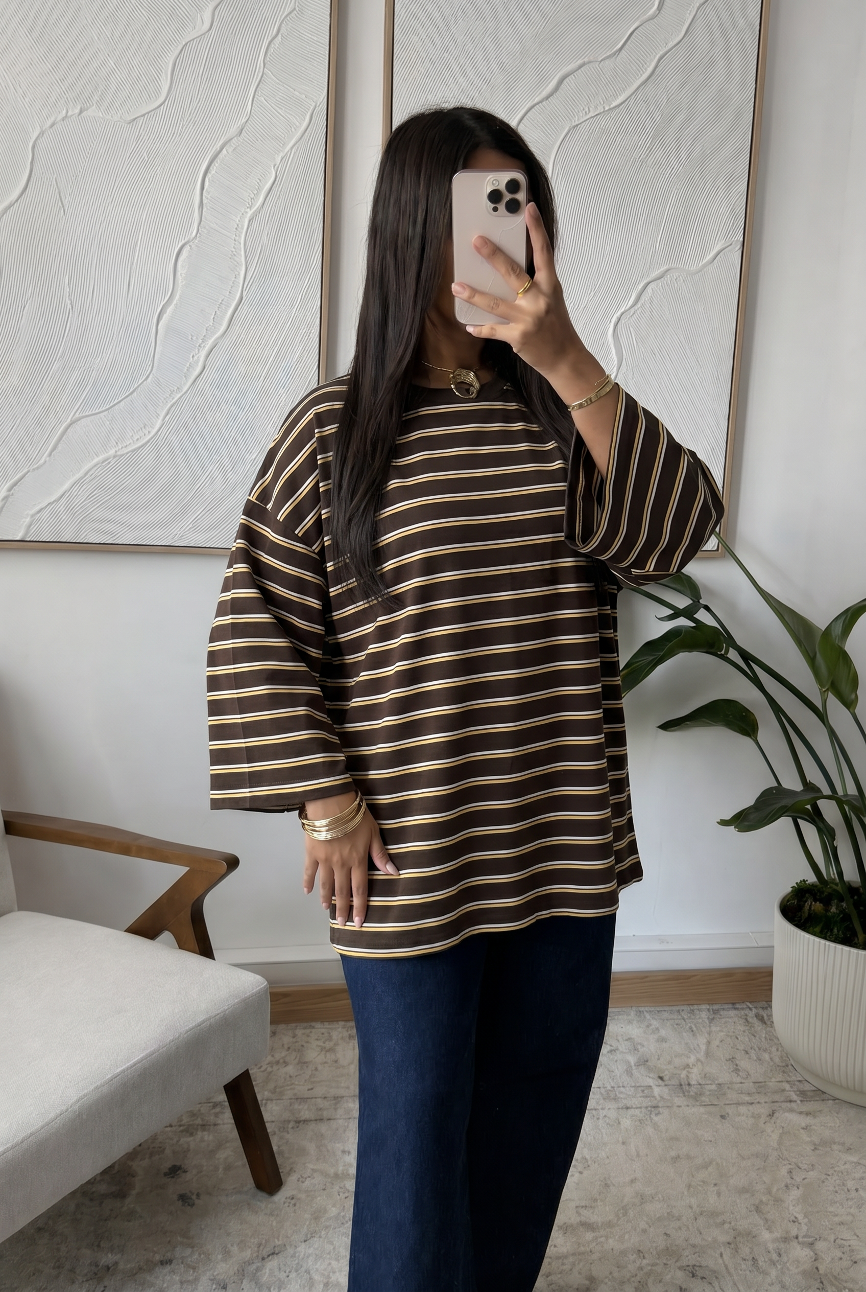 Basic Shirt gestreift
