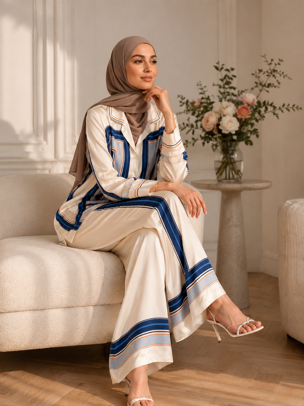 Satin-Look Set
