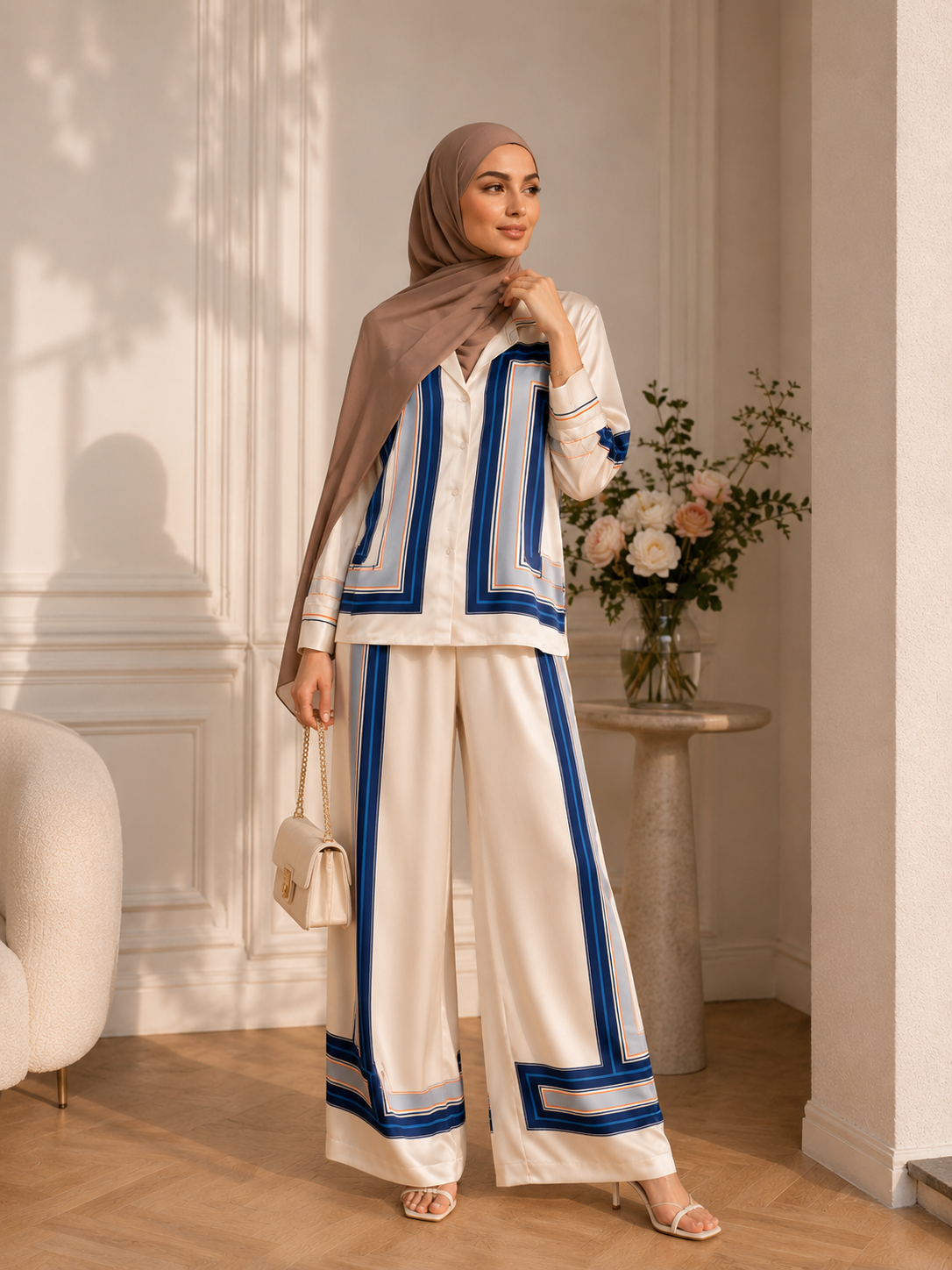 Satin-Look Set