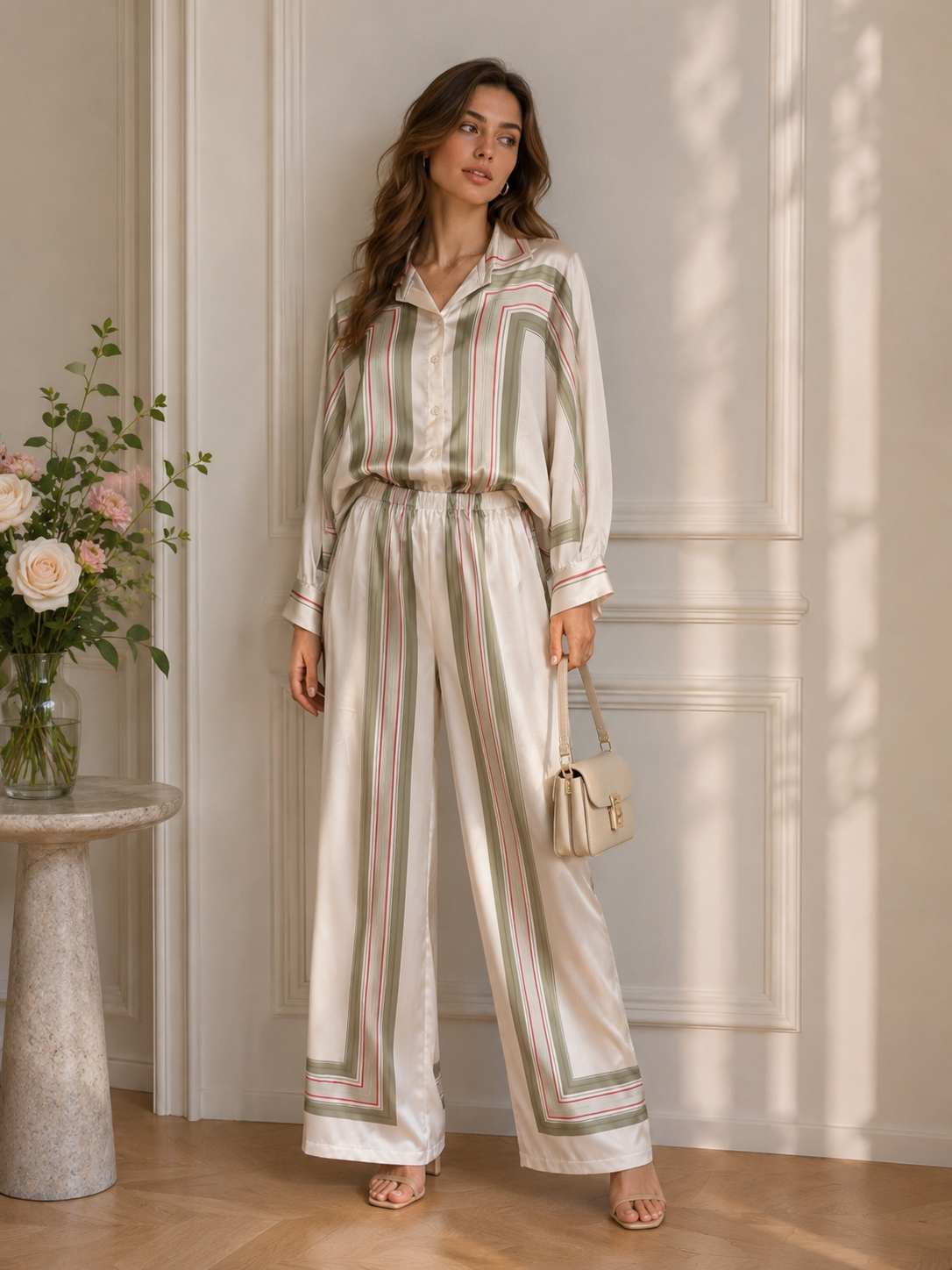 Satin-Look Set