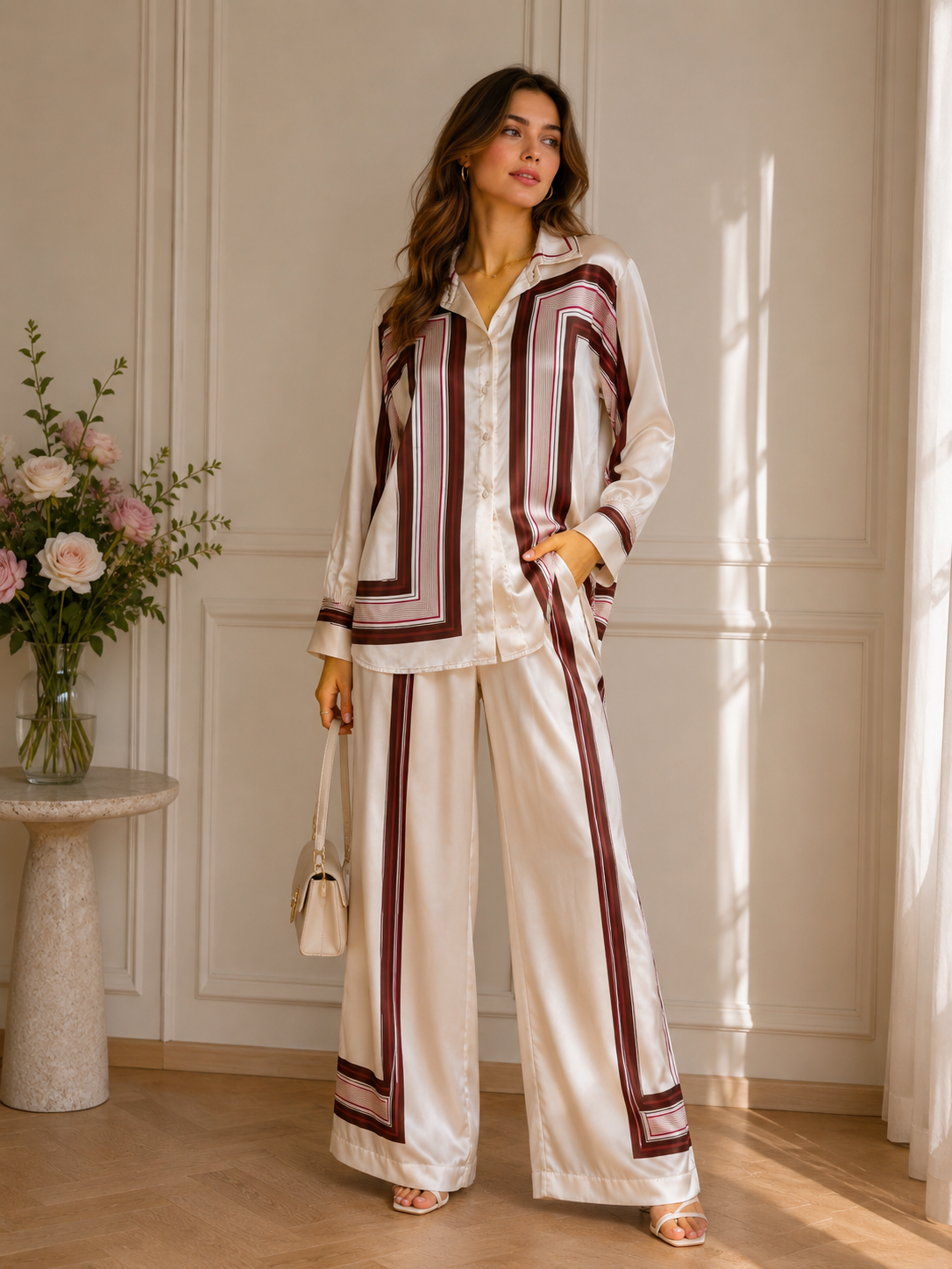 Satin-Look Set