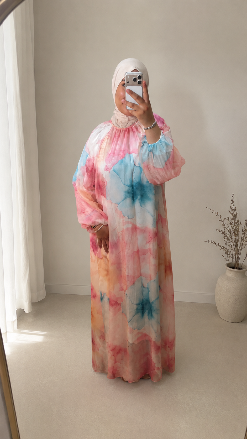Kleid mit Blumenmuster