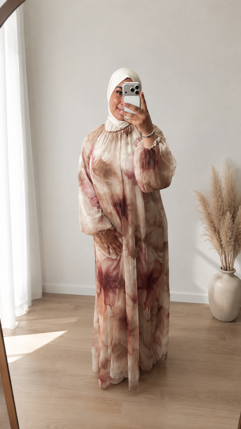 Kleid mit Blumenmuster