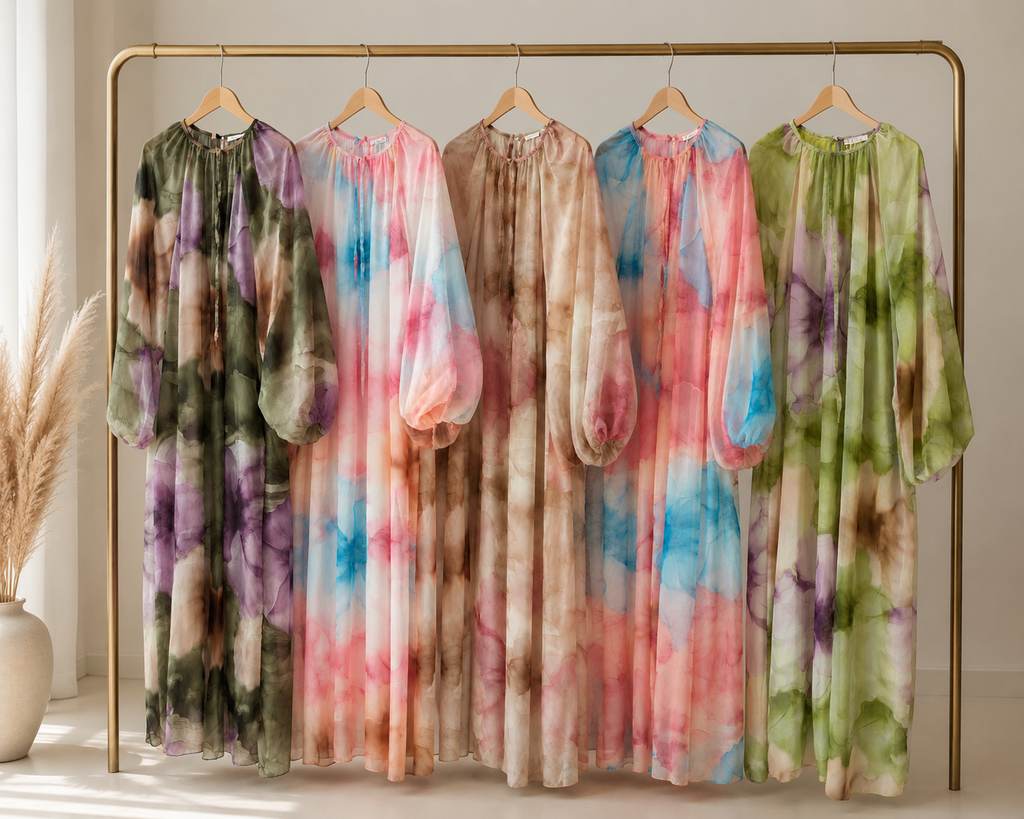 Kleid mit Blumenmuster