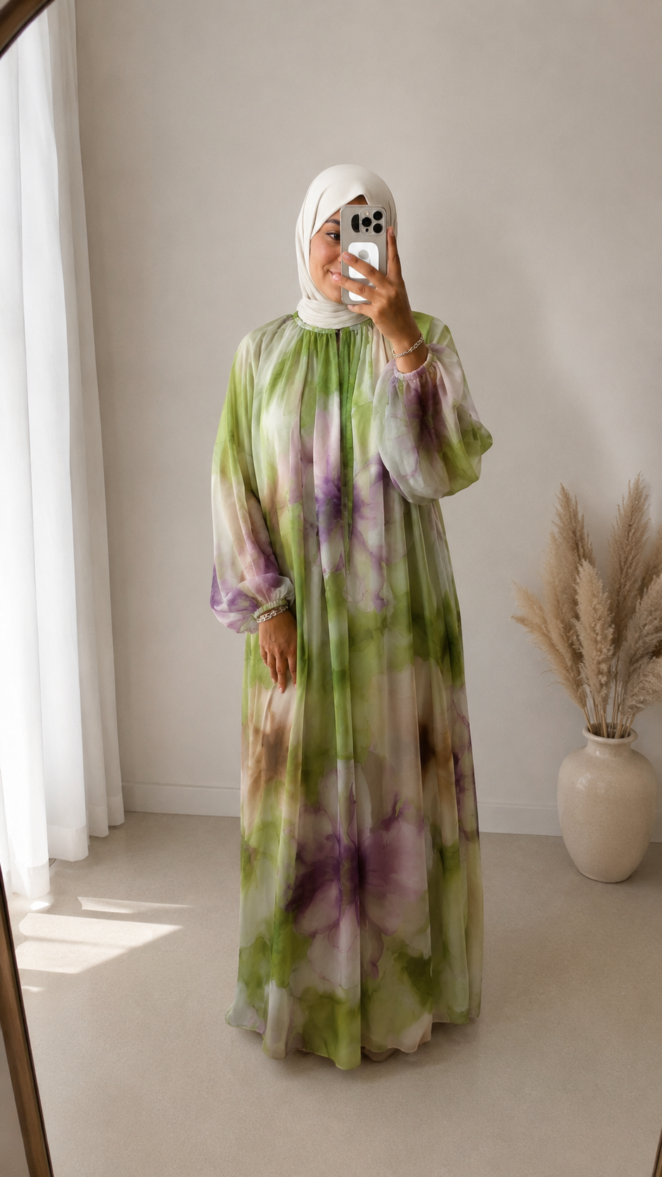 Kleid mit Blumenmuster