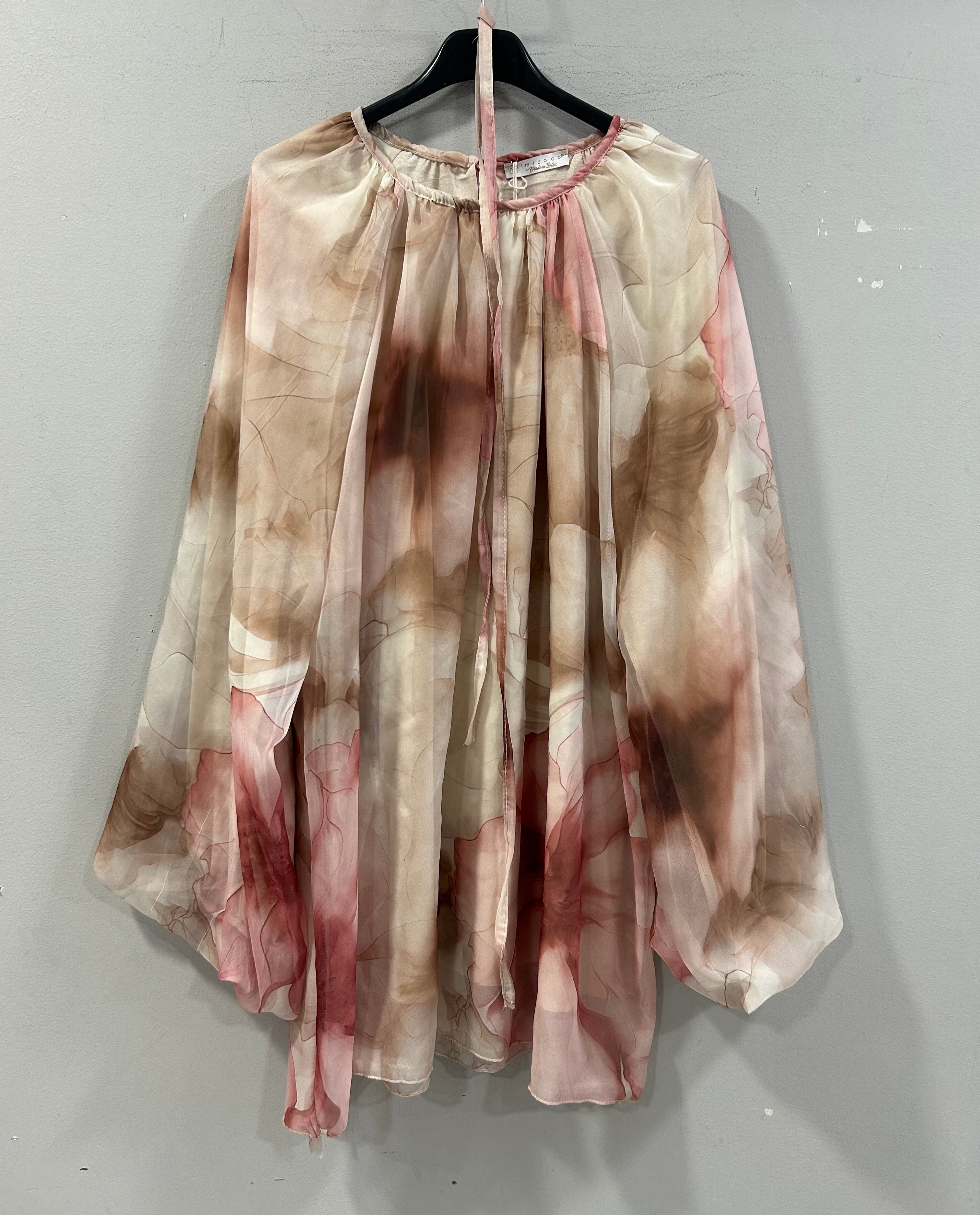 Bluse mit Blumenmuster