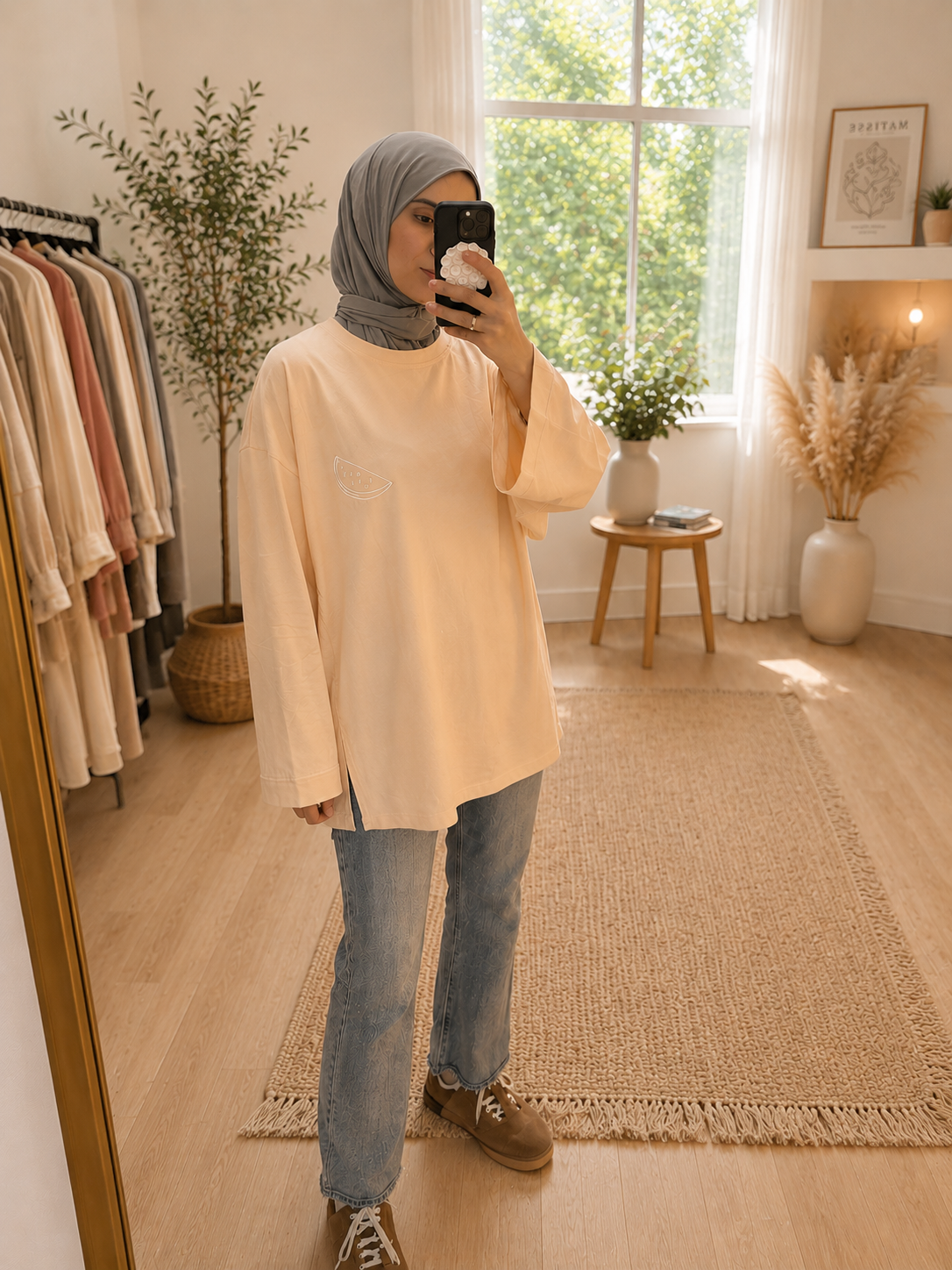 Basic Shirt Wassermelone