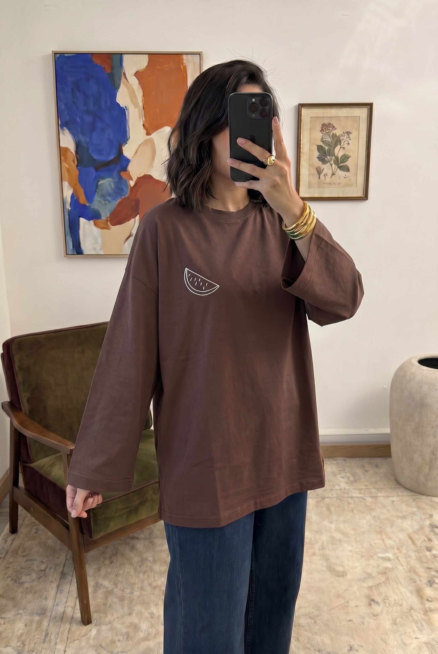 Basic Shirt Wassermelone